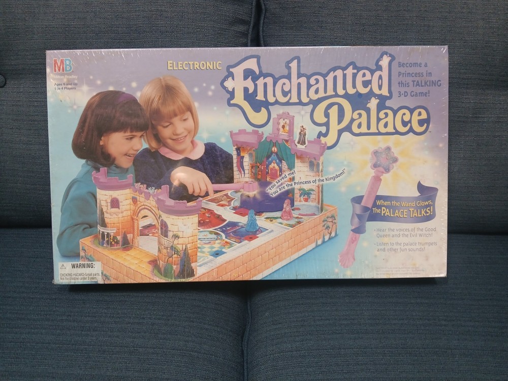 Rare Sealed Vintage 1994 Milton Bradley Electronic Enchanted Palace Talking Game