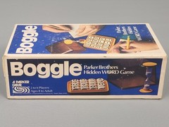 Vintage 1976 Boggle Hidden Word Game Parker Brothers COMPLETE