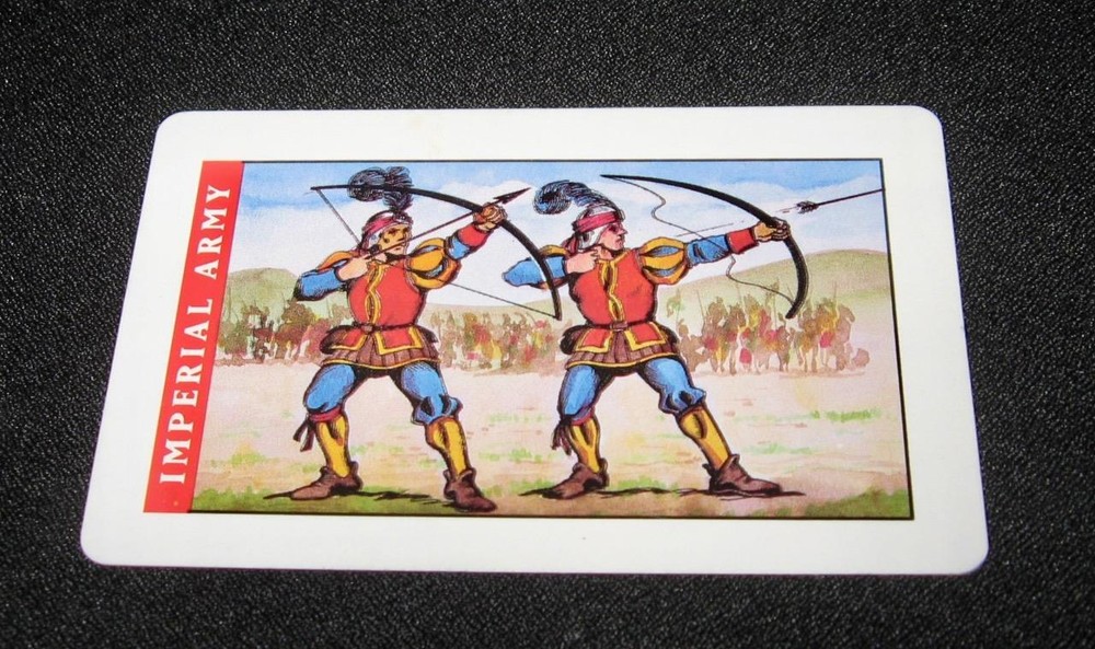 Battle Masters Board Game #4210 1992 ~ Replacement IMPERIAL ARMY CARD #4