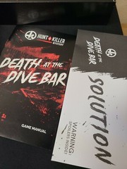 Hunt A Killer Body On The Boardwalk + Death atvthe Dive Bar Murder Mystery Game