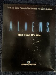 Aliens This Time It’s War Game- Rare HTF 1986 Leading Edge Games Complete Set