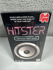 Jumbo Hitster – The Music Fun Party Quiz Card Game, 2-10 Players 300 Plus Cards