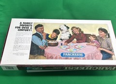 Vintage Parcheesi Board Game of India 1989 Milton Bradley Royal Complete
