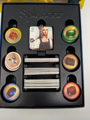 Splendor Board Game By Marc Andre Space Cowboys Asmodee – Complete