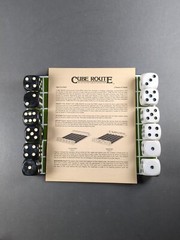 Cube Route Dice Game Vantage Point 1975 Felt Board Jumbo Dice Vintage