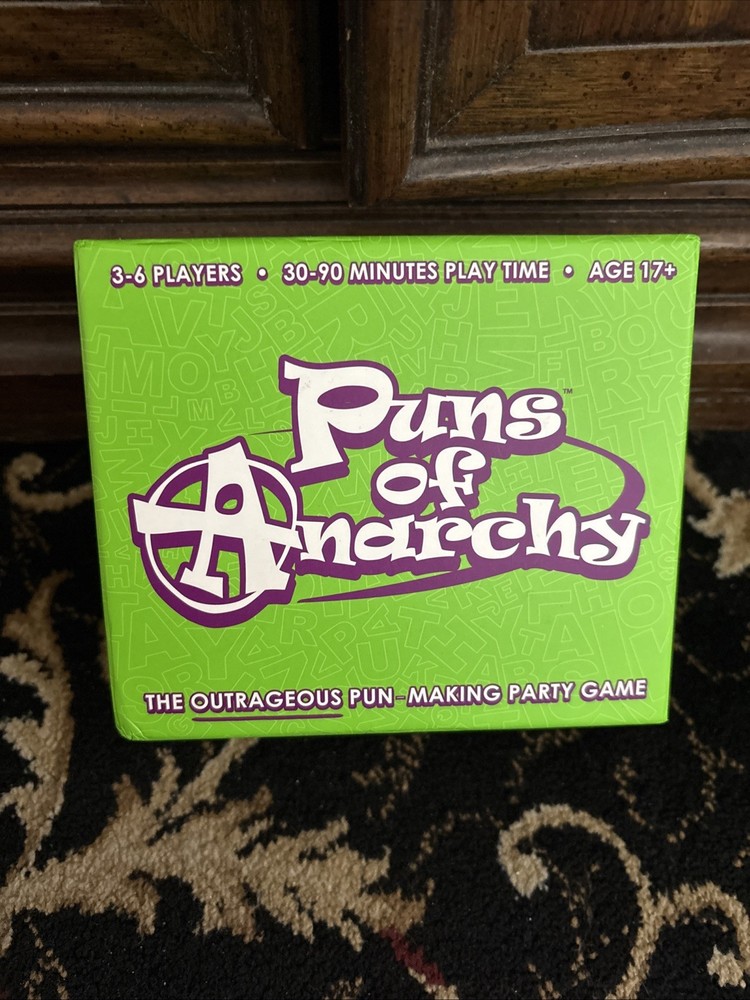 Puns of Anarchy – The Outrageous Pun-Making Party Game – Played Once