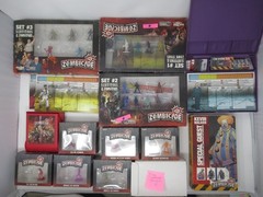 Zombicide Huge Lot of Incomplete Sets Lots of Miniatures Cards Bundle Collection