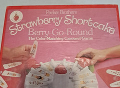 Vintage 1981 PB Strawberry Shortcake Berry-go-Round Game COMPLETE