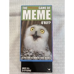 The Awesome Game of Meme Cards Game Box Ages 14+ 3-6 Players Fast Shipping Game