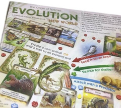 Origin Species Evolution New World Popular Science Board Game Animal Cards NEW