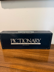 Pictionary 1985 First Edition Board Game Original Box Classic Drawing Game