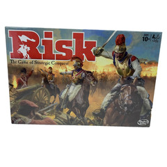 Risk The Game of Strategic Conquest Board Game Hasbro. New-Factory Sealed – USA