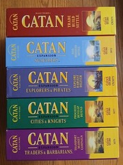 Settlers of Catan game lot with expansions Mayfair Games