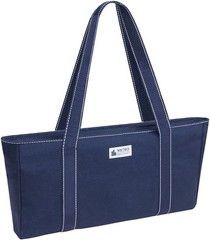 American Mah Jongg Set – 166 Melamine Tiles, 4 Racks, Blue Canvas Bag