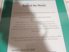 NIB 1989 Seattle Palmer ABC Toys Around the World Game by Geographer