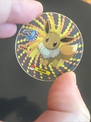 Rare Vtg Pokemon Eevee Vaporeon Crystal Tazos Taso Pogs Mexico Cheetos Doritos