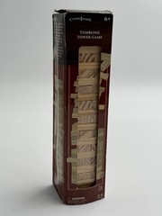 NEW SEALED Wooden Blocks Tumbling Tower Game-72 Pieces 2-4 Players Classic Games