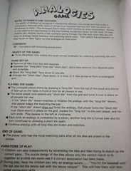 Analogies Game, Self-Correcting, Ages 4+, 1-4 Players