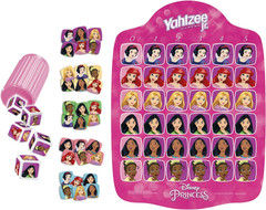 Yahtzee Jr.: Disney Princess Edition Board Game for Kids Ages 4 and Up, for 2-4