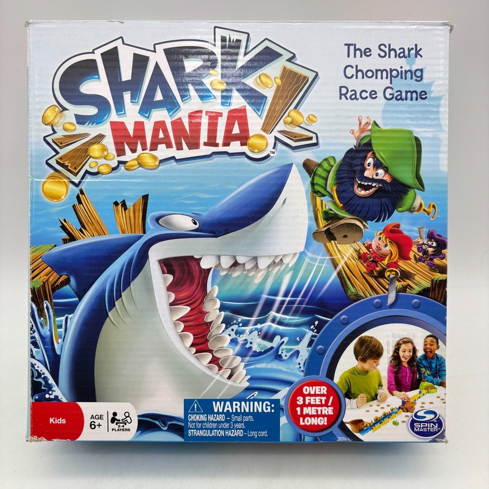 Shark Mania 99% COMPLETE WORKS Spin Master 2014 Family Kids Pirates
