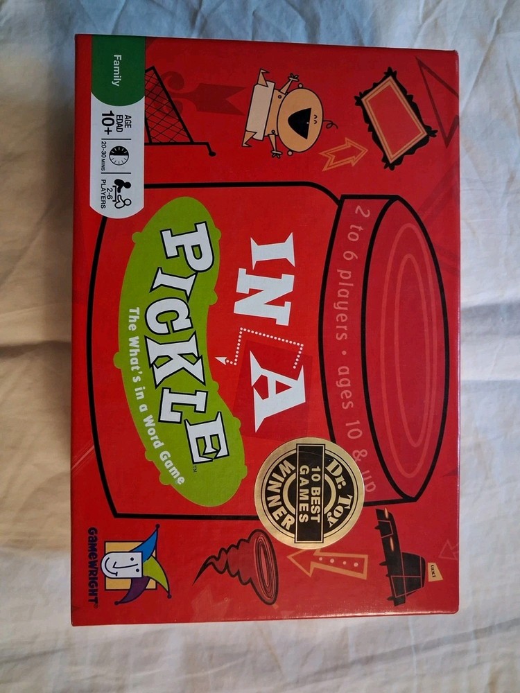 In A Pickle Family Fun Card Game For Kids & Adults Creative Thinking Complete.