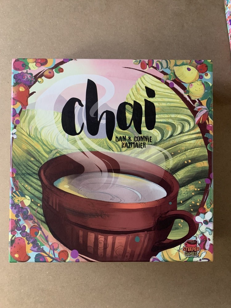 Chai Board Game COMPLETE – Steeped Games LN 2021 1-5 players