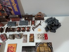 Vintage Hasbro HeroQuest Witch Lord Board Game Lot