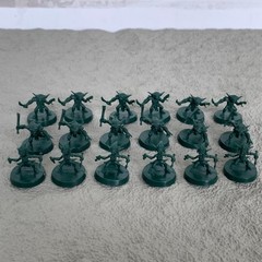 18pcs Goblins Warriors Female Goblins Miniatures Heroquest Board Game Minis DND