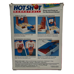 Milton Bradley Travel Games 1992 Hot Shot Basketball Complete Tested Works