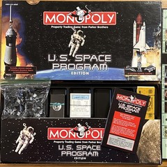 U.S. SPACE PROGRAM MONOPOLY NASA Edition, Complete (See Description, Photos)