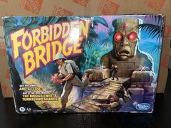 Hasbro Forbidden Bridge Board Game 99% Complete 2021 Missing 2 Gems Excellent