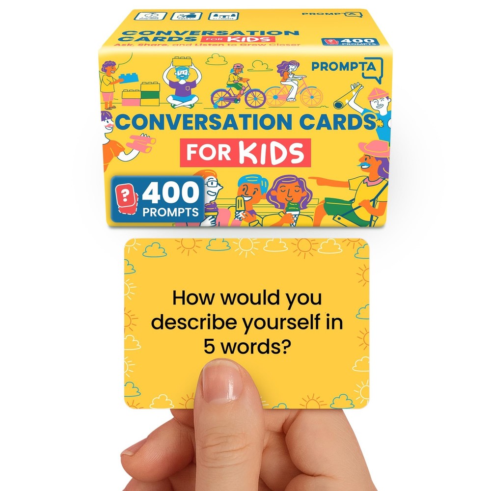 400 Conversation Cards for Kids – Engage Kids, Laugh, and Grow Closer During …