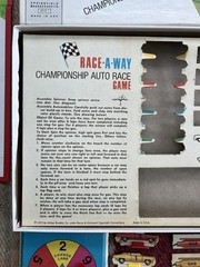Milton Bradley Race-A-Way Championship Auto Race Game 1973 Complete