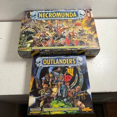 Necromunda Games Workshop Tabletop Sci-Fi Board Game With Outlanders Expansion