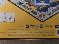 The SIMPSONS Monopoly “Welcome To Springfield” Board Game Nice Clean Complete
