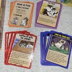 Here Kitty Kitty Board Game From Fireside Games Cat Card Game Complete