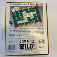 Pokers Wild Family Game Jax Ltd Card Board Game Complete Great Condition