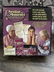 Senior Moments Game – EUC – COMPLETE – TDC Games