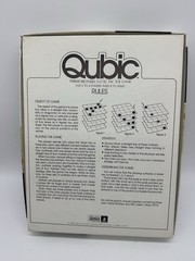 Vintage 1972 QUBIC Parker Brothers 3-D Tic Tac Toe Game #401 – Complete!