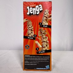 Classic Jenga Game Hasbro Gaming Genuine Hardwood Stacking Tower Fun Ages 6+ NEW