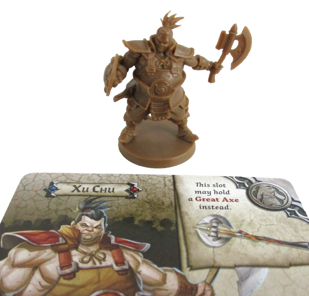 ZOMBICIDE: White Death Frozen Fortress XU CHU Mini & Card NEW!!