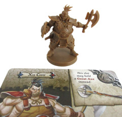 ZOMBICIDE: White Death Frozen Fortress XU CHU Mini & Card NEW!!