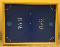 Klask Game Magnetic Skill Wooden 182 2016 Competo Buffalo No Instructions Or Box