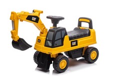 Ride On Excavator CAT Licensed Caterpillar Push Car Rotating Bucket Toddler