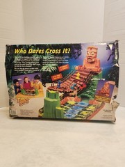 1992 Forbidden Bridge Board Game Milton Bradley WORKS *Missing 3 Cardboard Sides