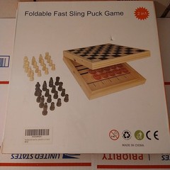 Fast Sling Puck Game – 2 in1 Chess Board and Desktop Battle Super Winner Game