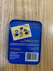 Brand New! LCR® Left Center Right™ Dice Game – Blue Tin Packaging