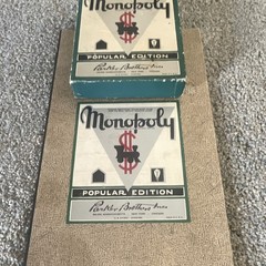 1940S Or 50 Monopoly Game It Appears To Be Complete Lots Of Fun For Everyone