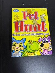 ThinkFun Pet Hunt Lost & Found Card Match Game 2002