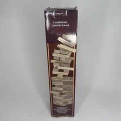 Classic Games Tumbling Tower Game Wooden Blocks 72 Pieces Ages 6+ – Open Box